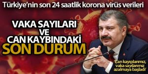 Türkiye'nin son 24 saatlik korona virüs tablosunu açıkladı