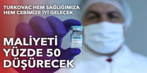 Turkovac aşı maliyetini yüzde 50 düşürecek