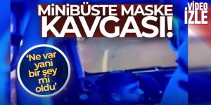 Maskesini takmadı, yolcuyu azarladı