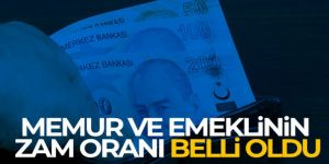 2022 memur ve emekli maaş zam oranı belli oldu