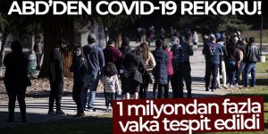 ABD'den Covid-19 rekoru: 1 milyon vaka tespit edildi