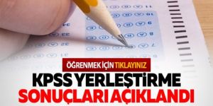 KPSS Sonuçları açıklandı