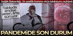 Sağlık Bakanlığı, Türkiye'nin son 24 saatlik korona virüs tablosunu açıkladı