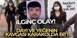 Dayı yeğenin yemek kavgası karakolda bitti