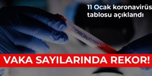 11 Ocak koronavirüs tablosu açıklandı