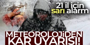 Meteorolojiden kar ve yağmur uyarısı