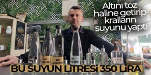 Altını toz haline getirip kralların suyunu yaptı