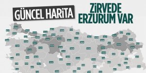 Erzurum Covid-19 vakalarında zirve yaptı