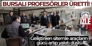 Bursalı profesörler üretti, araçlarda motorun gücünü artırıyor