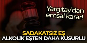 Sadakatsiz eş, alkolik eşten daha kusurlu