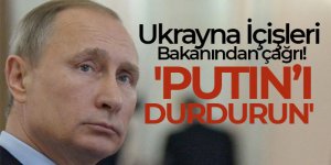 Ukrayna İçişleri Bakanı Anton: 'Putin'i durdurun'