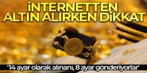 Dolandırılmak istemeyenler alışverişten sonra kuyumcunun yolunu tutuyor