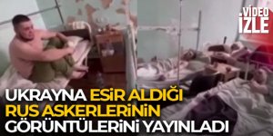 Ukrayna esir aldığı Rus askerlerinin görüntülerini yayınladı