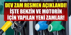 EPGİS duyurdu! Benzin ve motorine dev zam