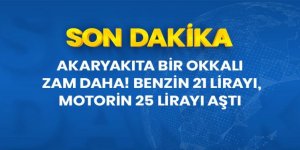 Akaryakıta bir okkalı zam daha!