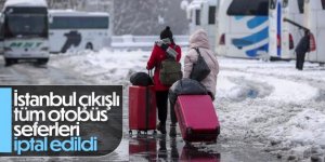 İstanbul'daki otogarlardan otobüslerin çıkışları durduruldu