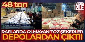 Raflarda olmayan toz şekerler depolardan çıktı