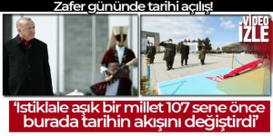 Çanakkale'de zafer coşkusu