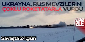 Ukrayna, Rus mevzilerini çoklu roketatarla vurdu