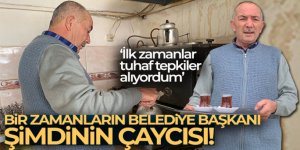 Bir zamanların belediye başkanı şimdinin çaycısı