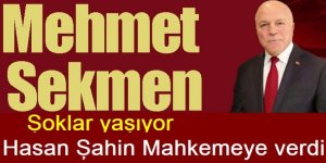 Şahin, Büyükşehir'i mahkemeye verdi!