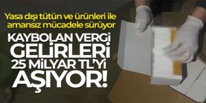 Milyonlarca kaçak makaron ve sigara filtresi ele geçirildi