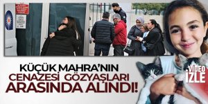 Küçük Mahra'nın cenazesi gözyaşları arasında alındı