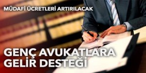 Genç avukatlara gelir desteği