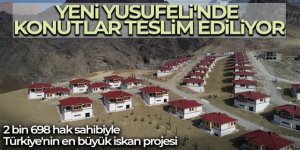 Yeni Yusufeli'nde konutlar teslim ediliyor