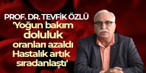 Prof. Dr. Tevfik Özlü: 'Pandemi ile ilgili süreç olumlu yönde gelişiyor'