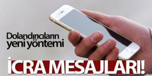 Dolandırıcıların yeni yöntemi: İcra mesajları