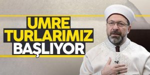 Ali Erbaş: Umre turlarımız başlıyor