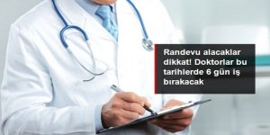 Hekimsen: Doktorlar mayıs ayında 6 gün iş bırakacak