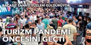 Turizmci gelirde pandemiyi aştı