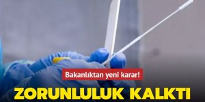 Ameliyat öncesi PCR testi kalktı