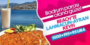 Bodrum'da bu yaz lahmacun 195 lira