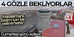 Rizeliler havalimanının açılışını 4 gözle bekliyor