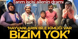 Kimliksiz tarım işçisi ailenin dramı