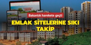 Emlak sitelerine sıkı takip