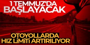 Otoyollarda hız limiti artırılıyor