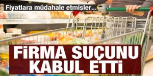 Firma suçunu kabul etti