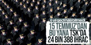 TSK'dan FETÖ'ye ağır darbe: 150'si general 24 bin 388 ihraç