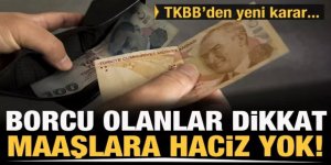 Aylık 5 bin 500 liradan az kazanana haciz yok