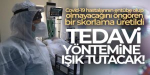 Covid-19 hastalarının entübe olup olmayacağını öngören bir skorlama üretildi