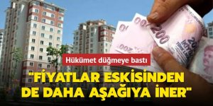 Hükümet düğmeye bastı: Fiyatlar eskisinden de daha aşağıya iner