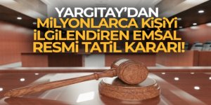 Resmi tatilde bir saat çalışan tam yevmiye alacak