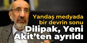 Dilipak, Yeni Akit'teki yazılarına son verdi