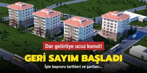 Dar gelirliye ucuz konut! 81 ili kapsayan TOKİ başvuru tarihleri ve şartları belli oldu