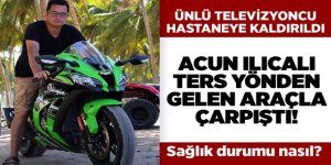 Acun Ilıcalı motor kazası geçirdi!