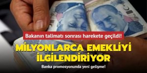 Banka promosyonunda yeni gelişme... Milyonlarca emekliyi ilgilendiriyor